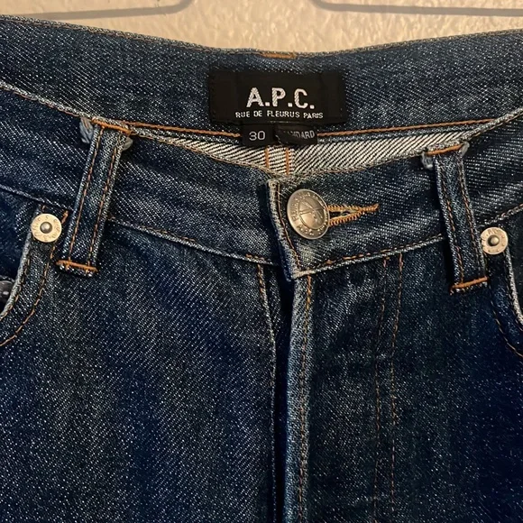 A.P.C straight denim, 30x30 - Picture 1 of 9
